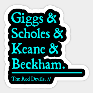 The Midfielders Sticker